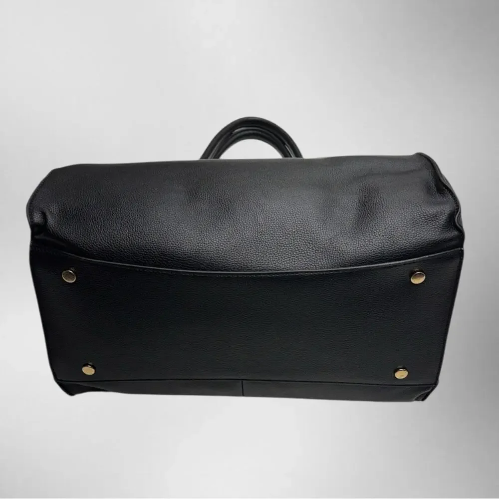 OPHELIA ROE Women’s Black Buckle Tote Bag - Picture 5 of 6